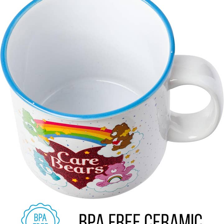 Innovarix – Caneca por atacado – Caneca de Cerâmica Care Bears Rainbow Heart - 20 Oz.5