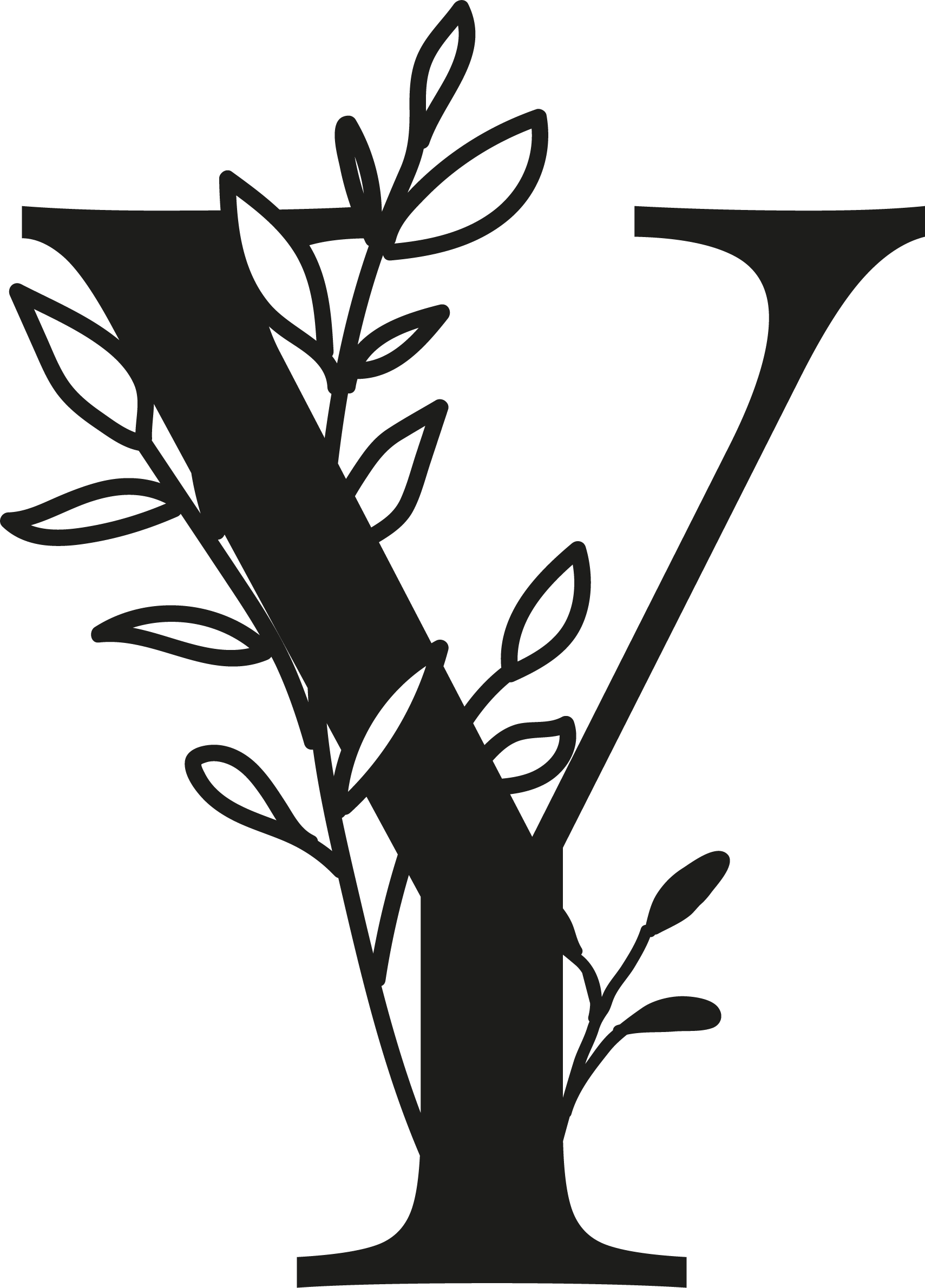 Keystone Steel Co. - Wholesale Wall Accent - Botanical Letter Wall Decor35