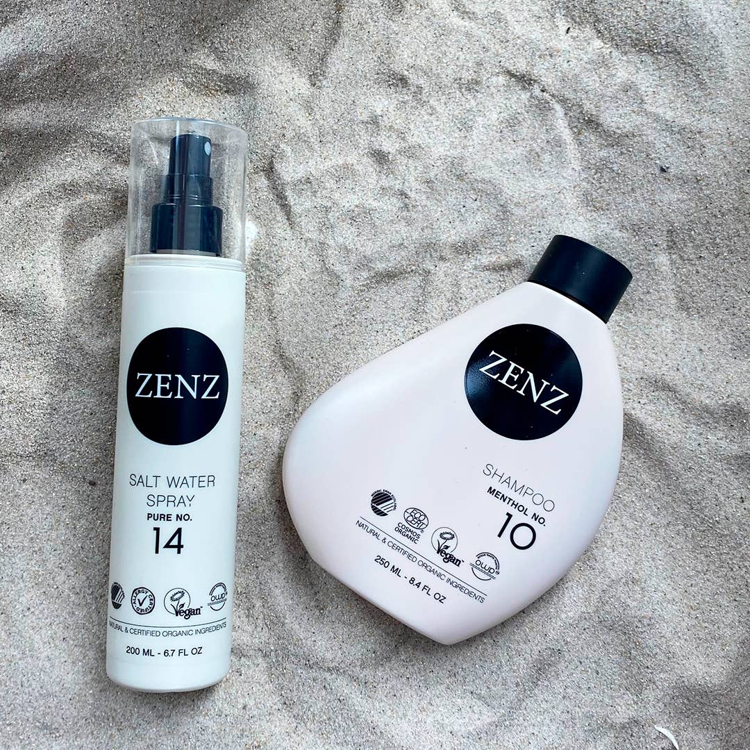 ZENZ Organic Products - Vendita all'ingrosso Shampoo - Shampoo Organico Mentolo n. 10 - Disponibile in 4 formati3