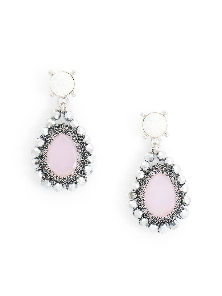 Catching Gemstone Earring for wholesale by ZENZII Jewelry