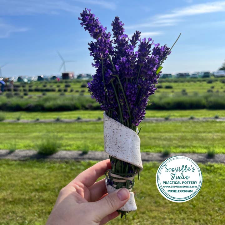 Dried Flower Wall Vase for wholesale by Scoville's Studio