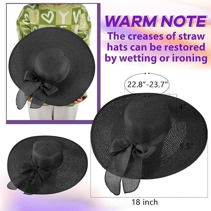 Crover - Wholesale Straw Hat - Women's - Women's Wide Brim Straw Sun Hat1