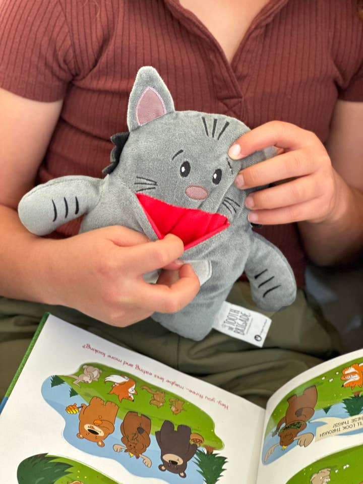 Coussin Fée des Dents Chat Gizmo Cadeau Peluche Jouet en Peluche pour la vente par The Tooth Brigade