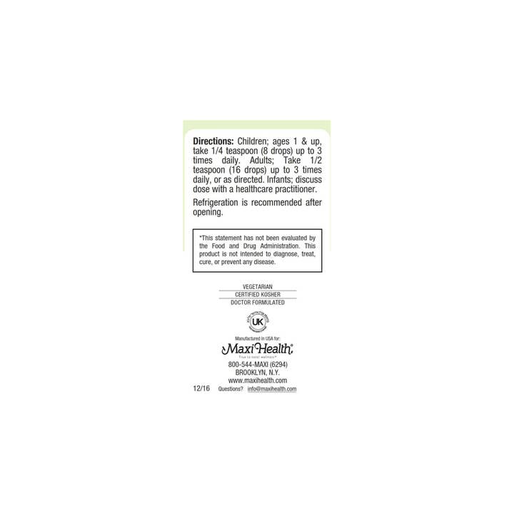 Maxi Health - Wholesale Oral Supplement/Vitamin - Kyolic Aged Garlic Extract Liquid
