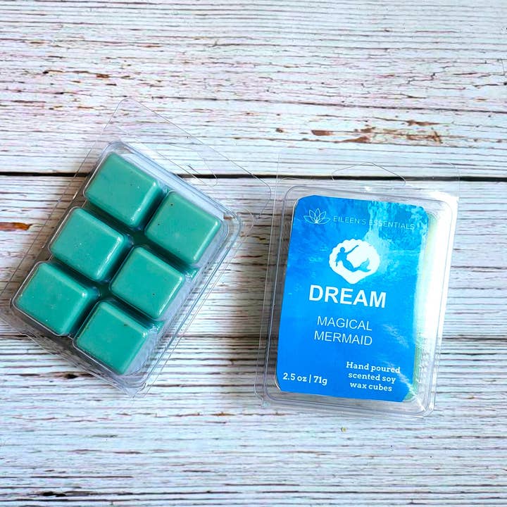 DREAM MERMAID (coconut and citrus) Wax Melts for wholesale by Eileen's Essentials, llc