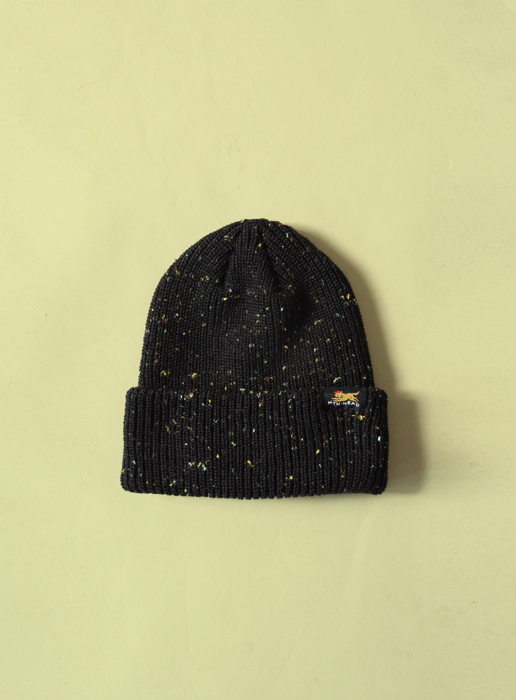 Muttonhead - Wholesale Beanie - Unisex - Trail Toque - Black Rainbow Speckle