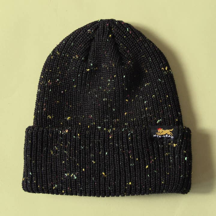 Muttonhead - Wholesale Beanie - Unisex - Trail Toque - Black Rainbow Speckle0