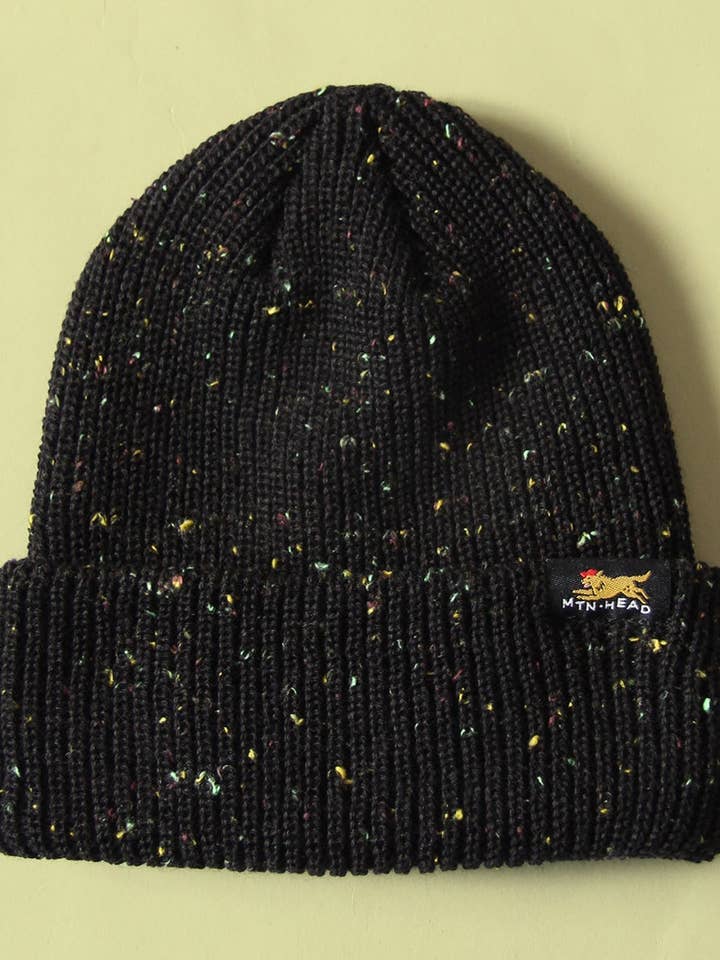 Tuque Trail - Black Rainbow Speckle pour la vente par Muttonhead