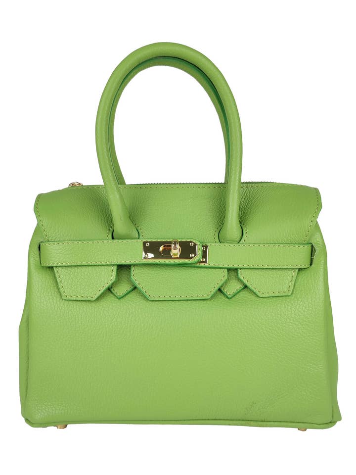 Bolsa de couro com alça decorativa por atacado de Florence Leather