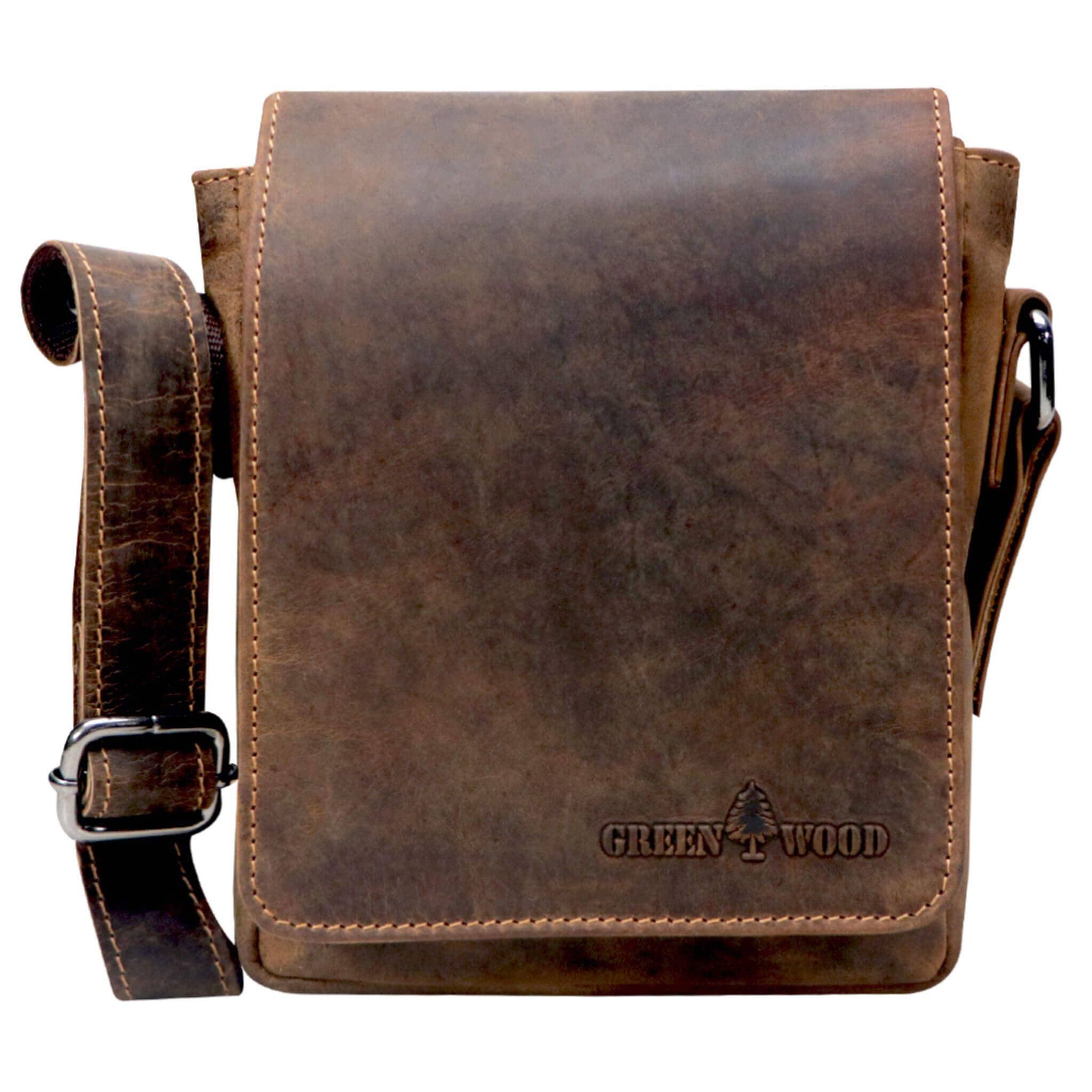 Greenwood - Vendita all'ingrosso Borsa a tracolla - Unisex - Greenwood Rami Piccola Borsa Tracolla in Pelle per Cellulare Unisex14