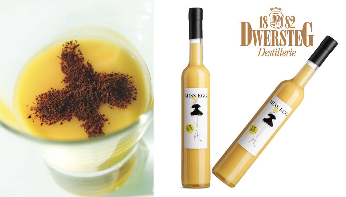 Destillerie Dwersteg - Wholesale Liqueur - Miss Egg Special Edition Organic Egg Liqueur Naturland 20 %2