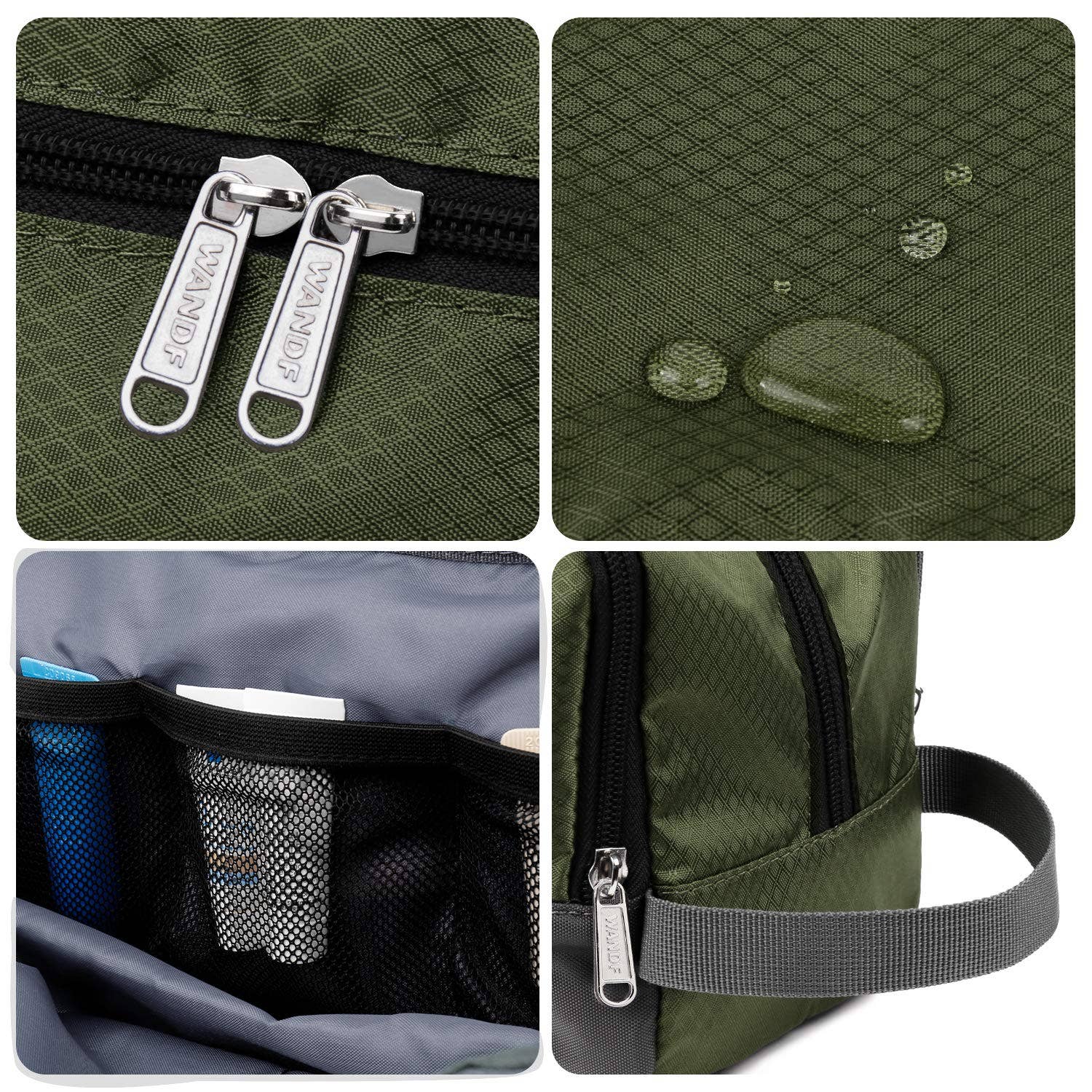 wandf - Wholesale Toiletry Bag - Unisex - Toiletry Bag Hanging Dopp Kit Water Resistant Shaving Bag13