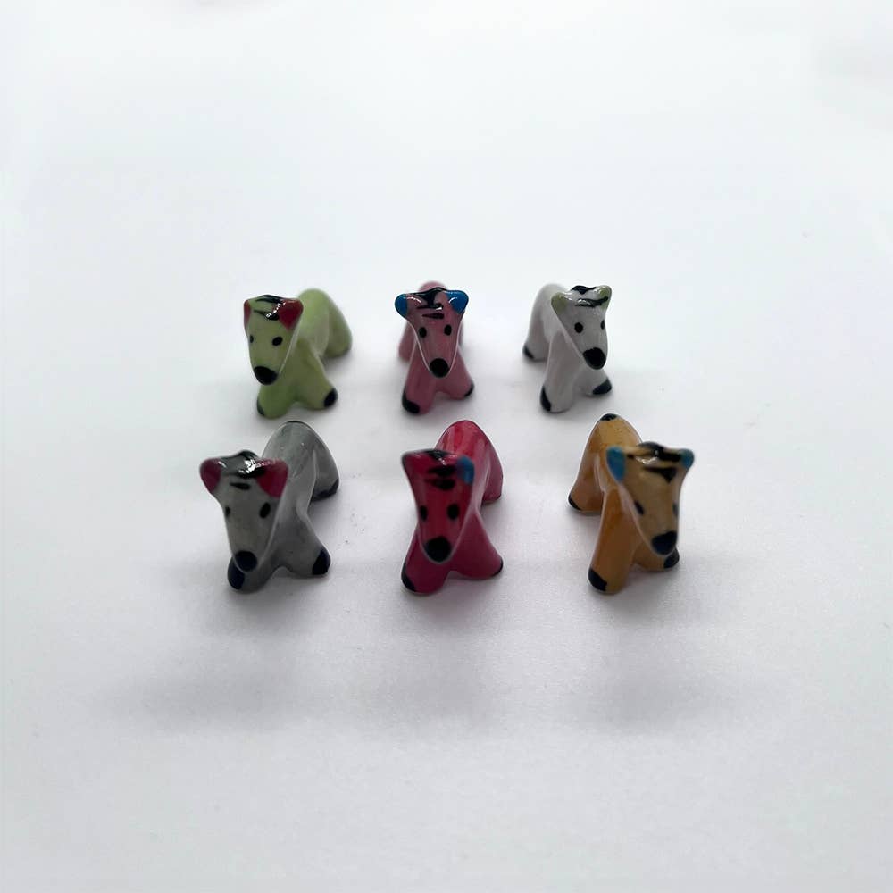 VIE - Wholesale Decorative Figurine - Mini Ceramic Figurine, Assorted Colour, Approx. 2cm28