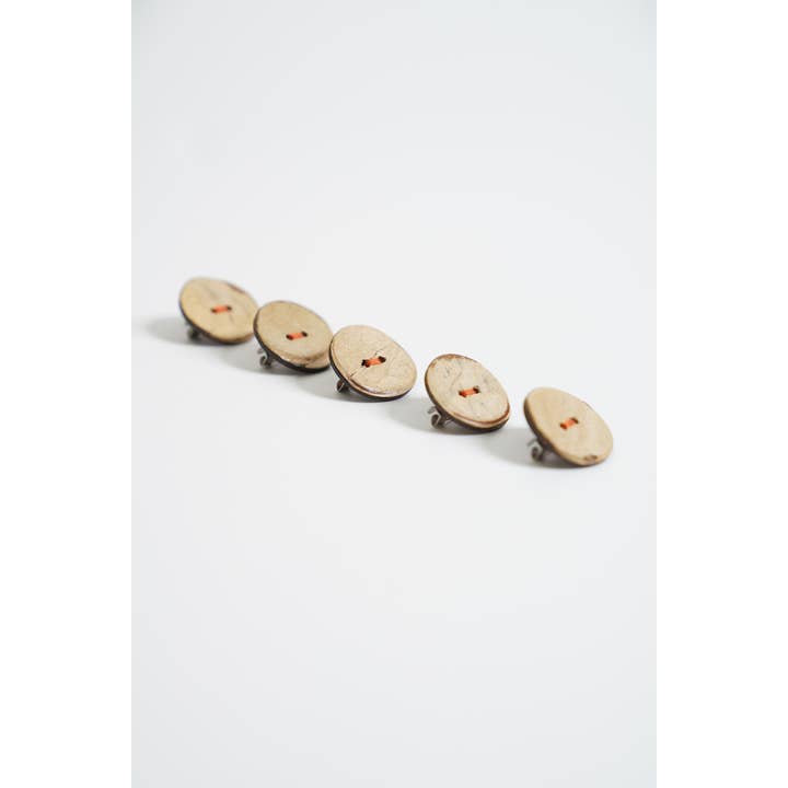 42POPS - Vendita all'ingrosso Spille - ",, SI-15656 Spilla con Bottone in Legno3