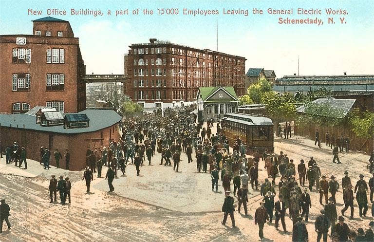 Found Image Press - Wholesale Postcard - Postcard NS-158 General Electric Plant, Schenectady, New Yor0
