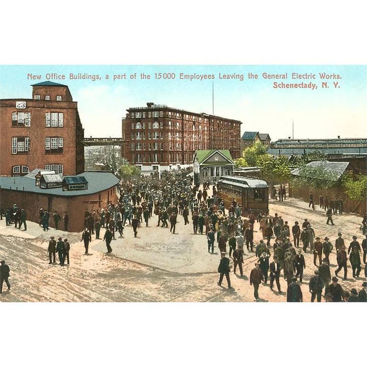 Found Image Press - Wholesale Postcard - Postcard NS-158 General Electric Plant, Schenectady, New Yor