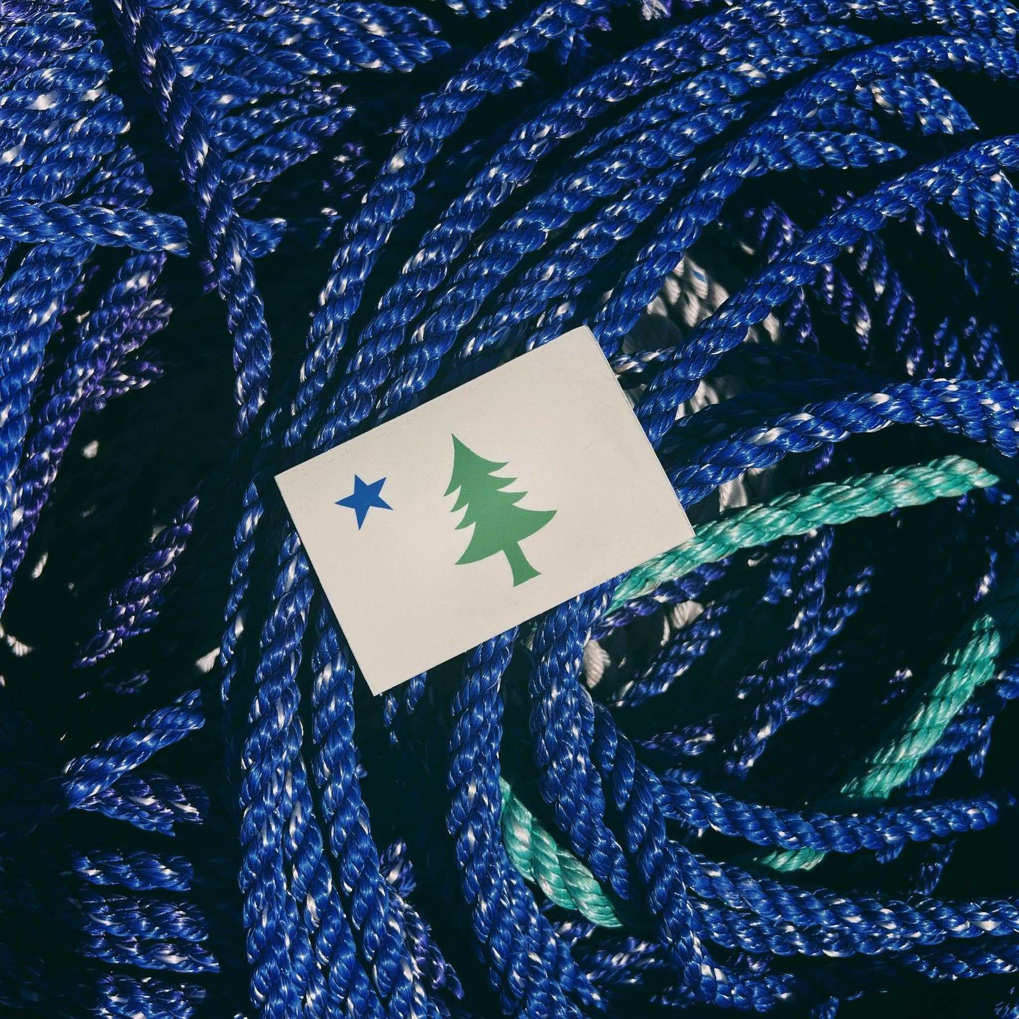 Little Something Co. - Wholesale Sticker - Maine Bicentennial 1901 Flag Sticker3