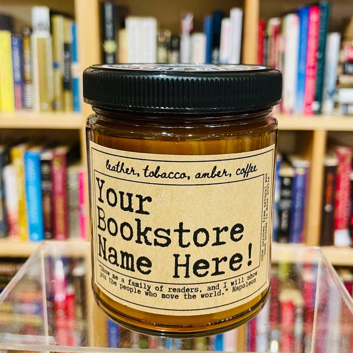NovelTea Bookstore & Gifts - Vente Bougie en bocal - Bougie parfumée White Label Book2