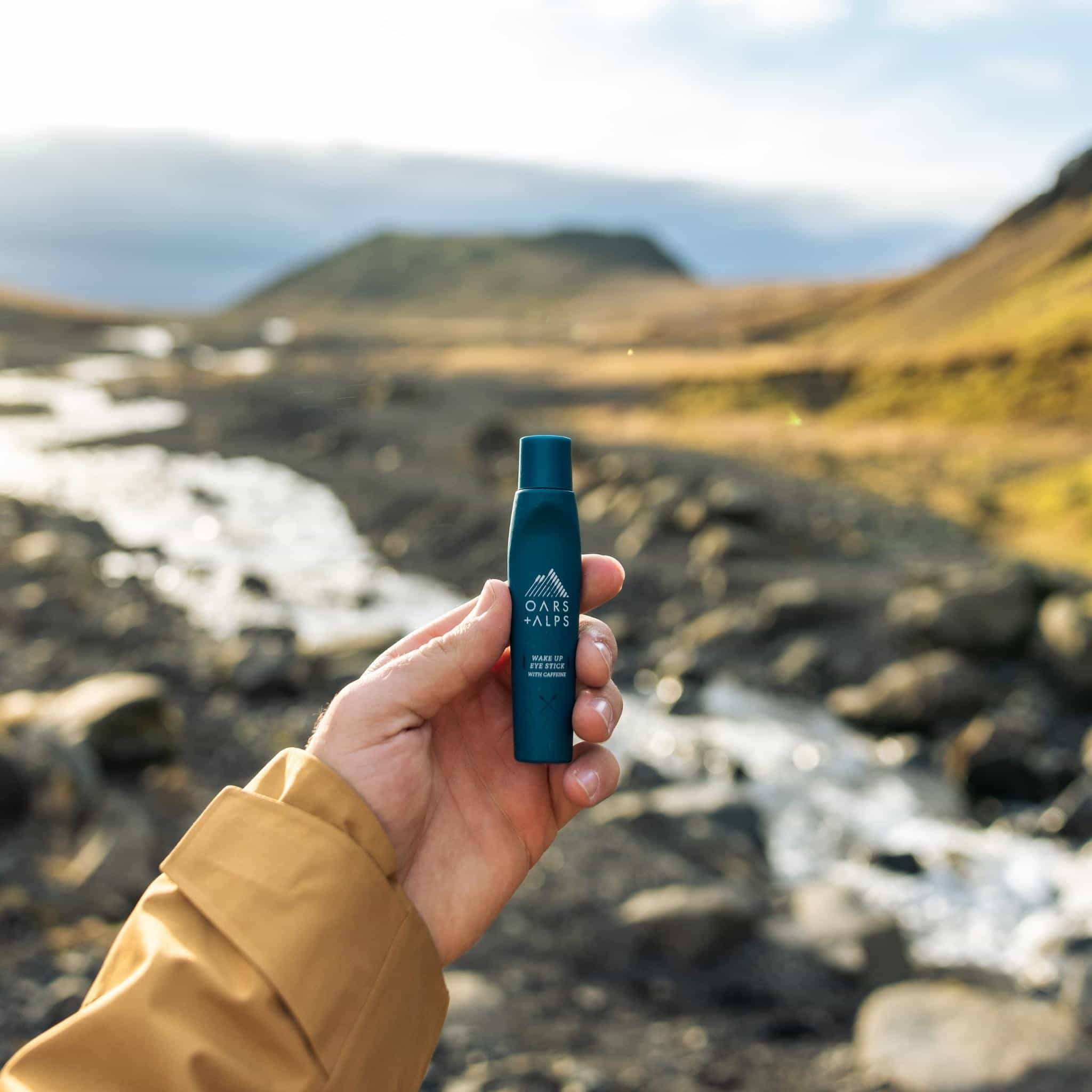 Oars + Alps - Vente Crèmes/gels contour des yeux - Roll-on Réveil pour les Yeux des Hommes et Décongestionnant pour les Yeux, Infusé à la Caféine10