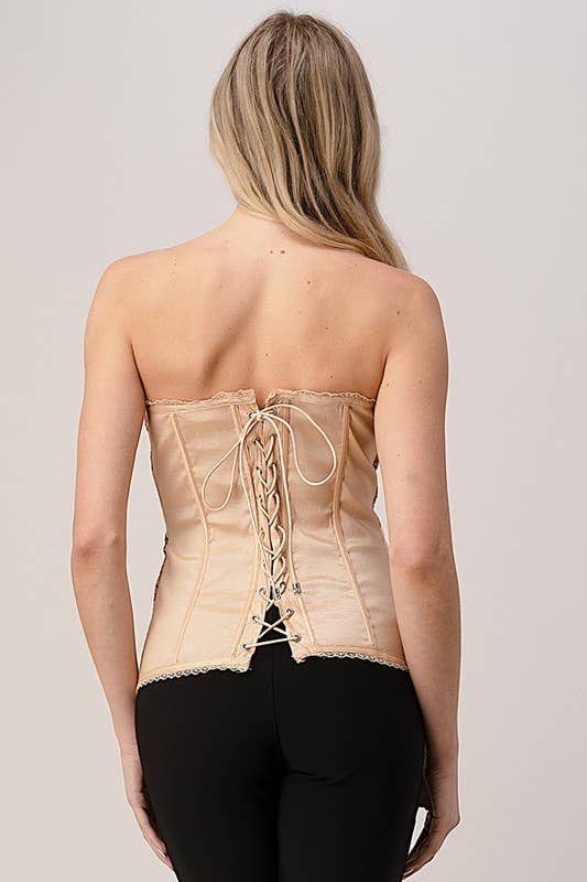 Lydia USA - Wholesale Corset - Women's - Lace Floral Corset6