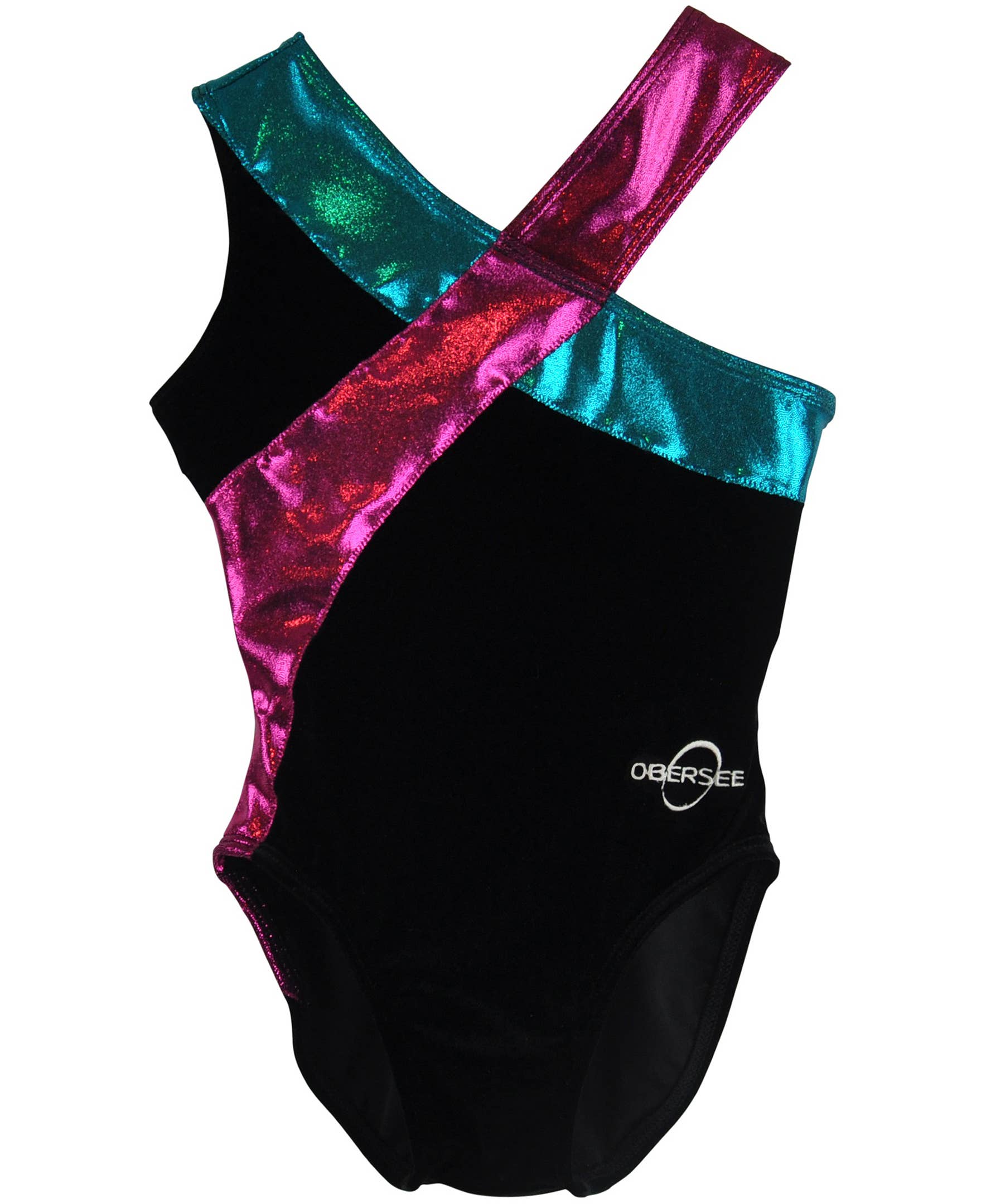 Obersee - Wholesale Leotard - Kids - Girl's Gymnastics Leotard - Molly Black0