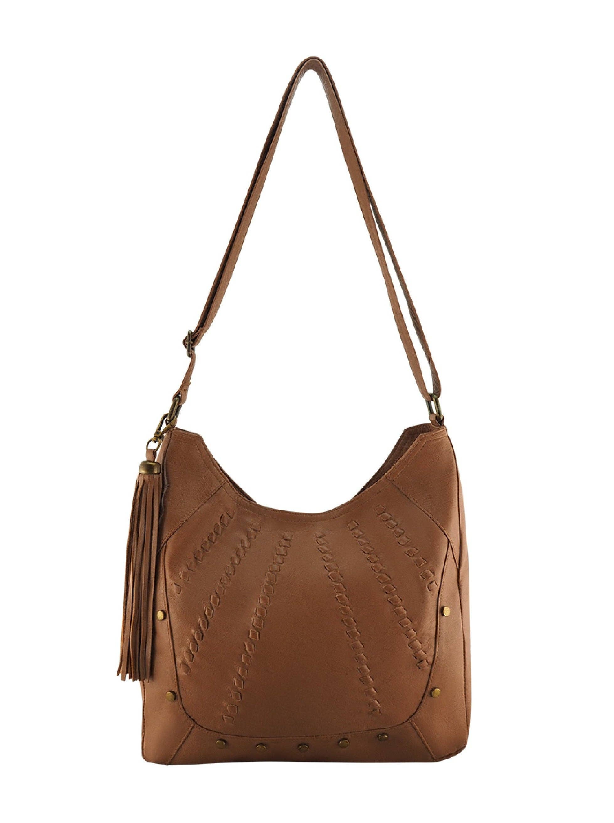 Cadelle Leather – Engroshandel Skuldertaske – til kvinder – Carrie Hobo | Cognac1