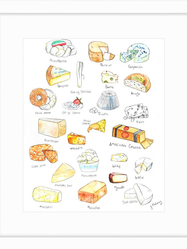 Cheese for wholesale by Jackie Maloney Studio