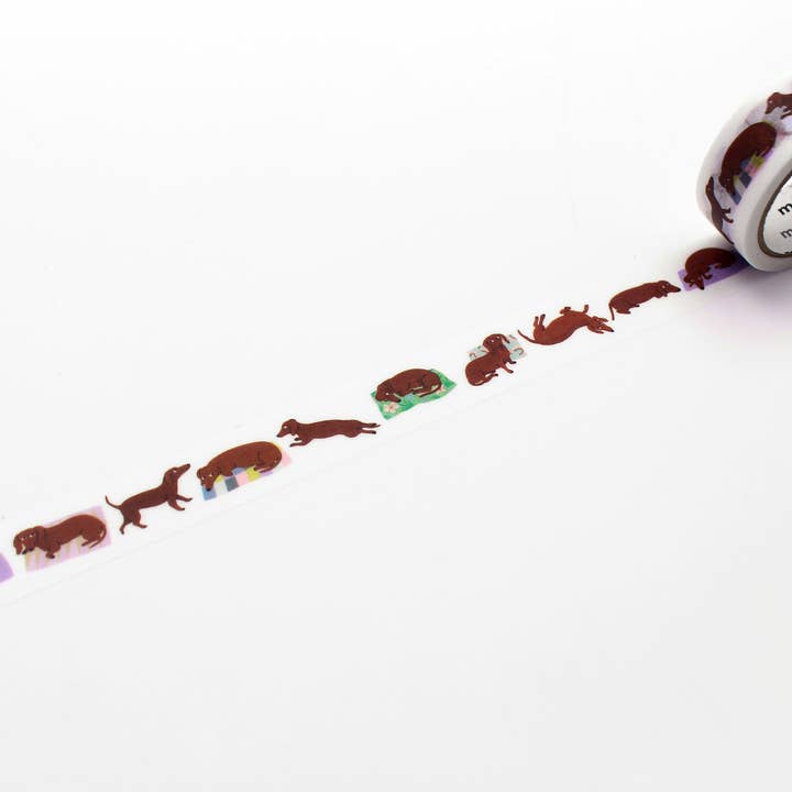 Washi Tape - Léa Maupetit / Dackel MTLEAM03EZ für den Großhandel von mt masking tape