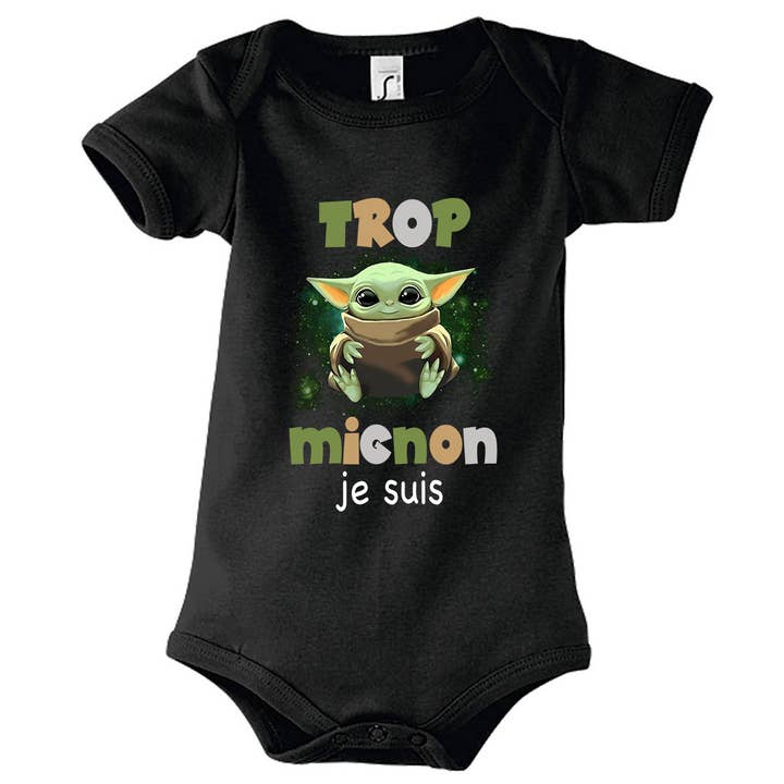 Yoda Mignon baby bodysuit for wholesale by Planetee