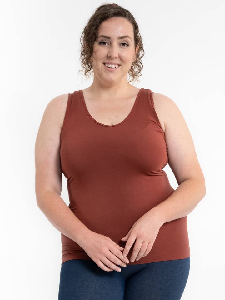 ELIETIAN - Wholesale Tank Top - Women's - Reversible Tank - Curvy Fit65