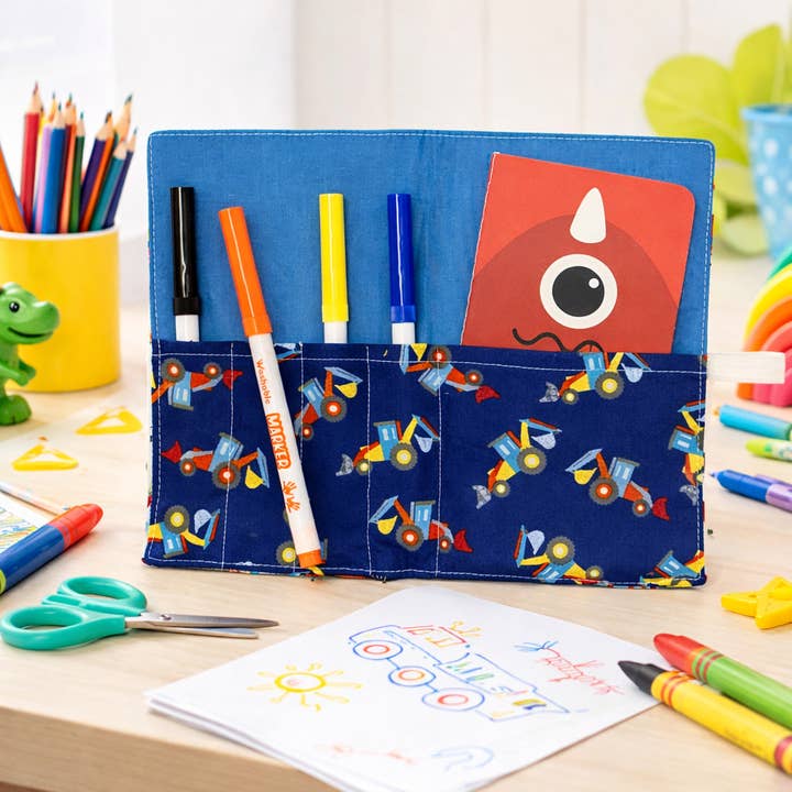 On The Go Coloring: Construction Zone for wholesale by Create It Crafts