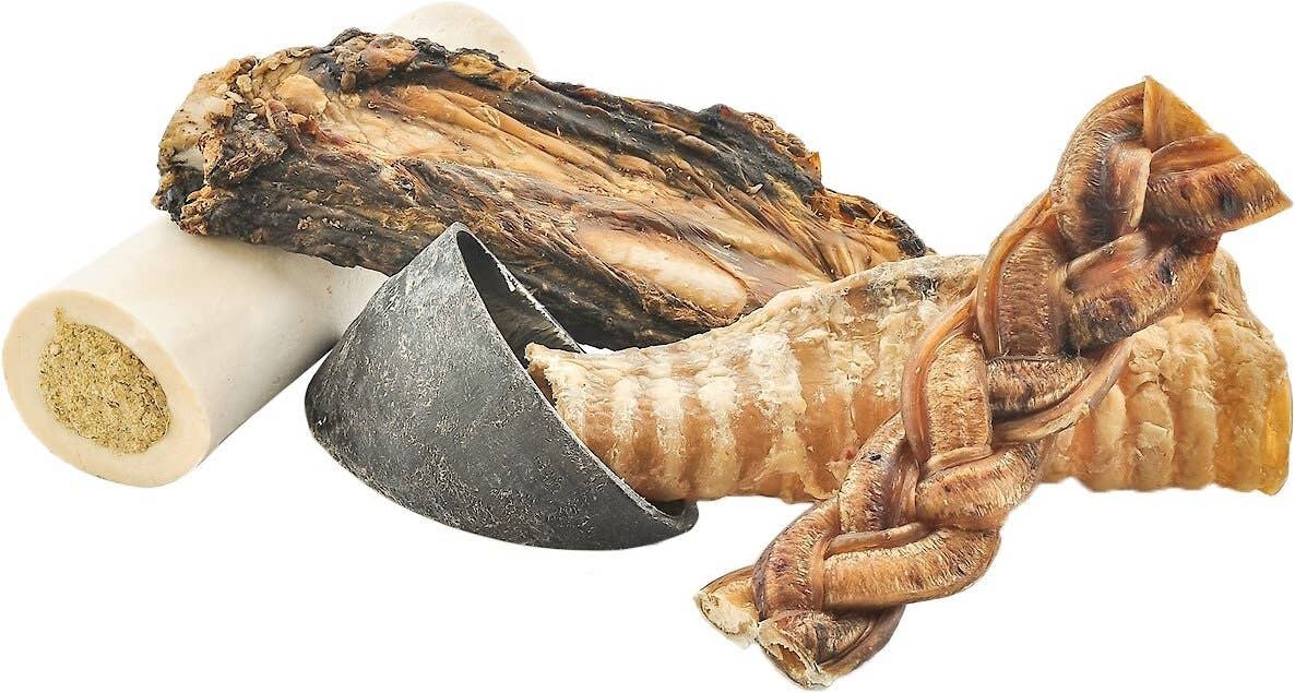 Pet Palette Distribution - Wholesale Pet Bone/Rawhide - Dog - Barkworthies Medium Variety Pack2