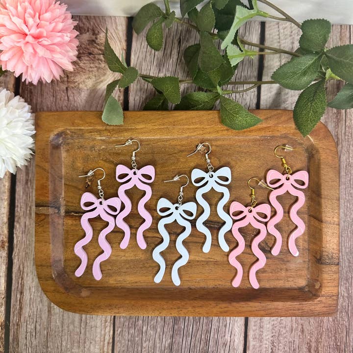 Luna Beam Creations - Wholesale Dangle Earrings - Coquette Dangle Earrings2