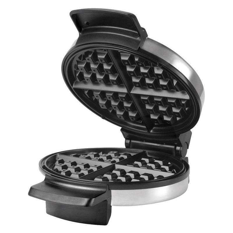 Everyday Supply Co - Wholesale Kitchen Appliance - BLACK+DECKER Brushed Silver Belgian Waffle Maker0