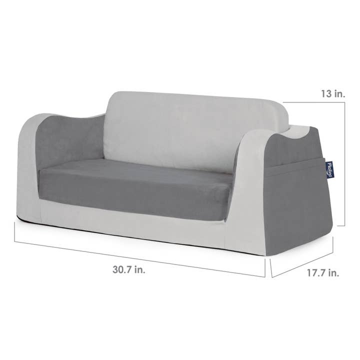 P'kolino - Wholesale Sofa - Little Reader Sofa Lounge - Grey