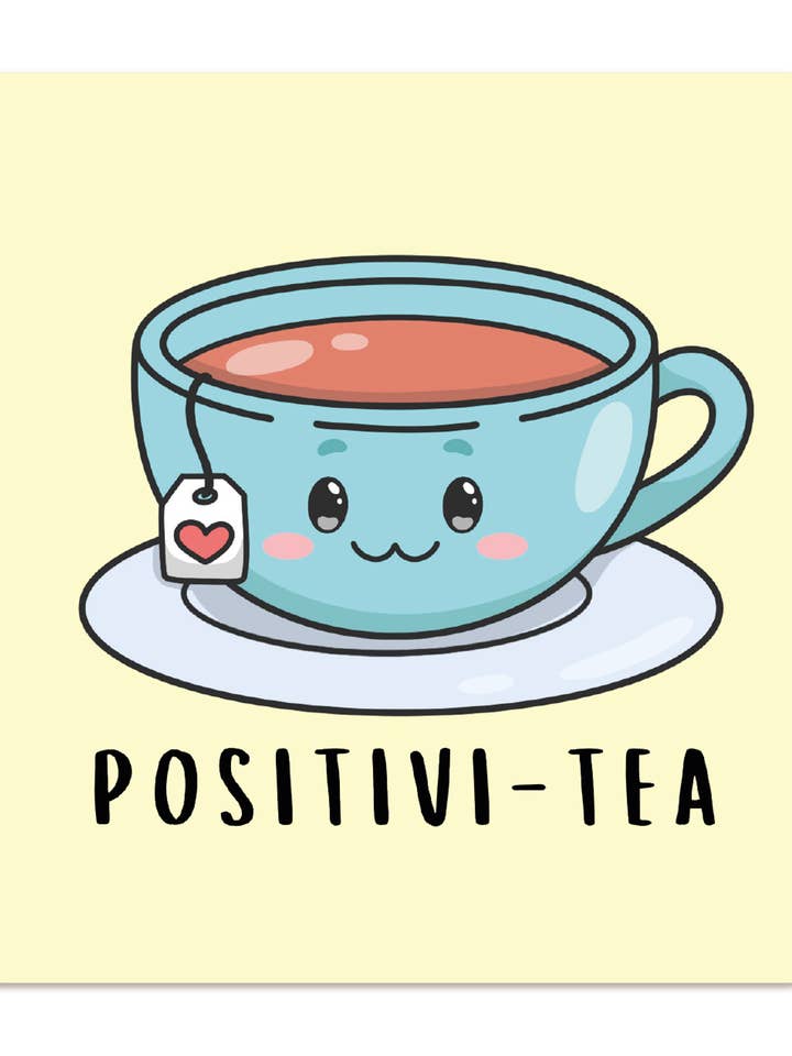 Te-underlag til te-elskere ordspil sød for engroshandel hos BYANIKA