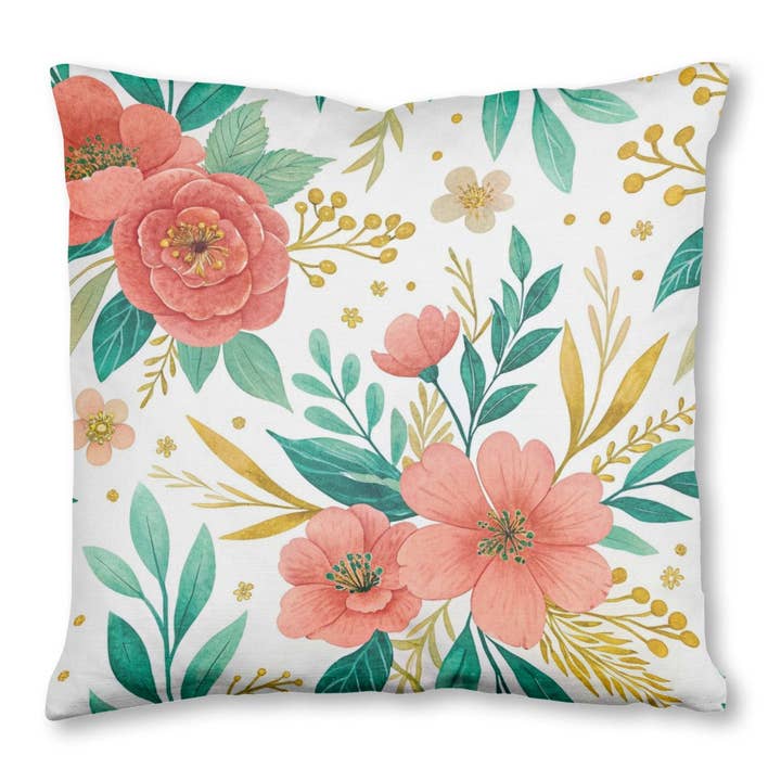 FabricSmiths - Wholesale Throw/Decorative Pillow - Bird of Paradise Majesty v5 - Throw Pillow 20x20