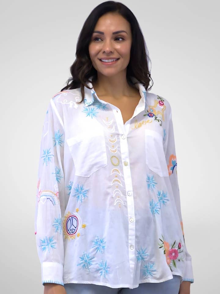 RACHELLE SKJORTA för wholesale av Caite & Kyla