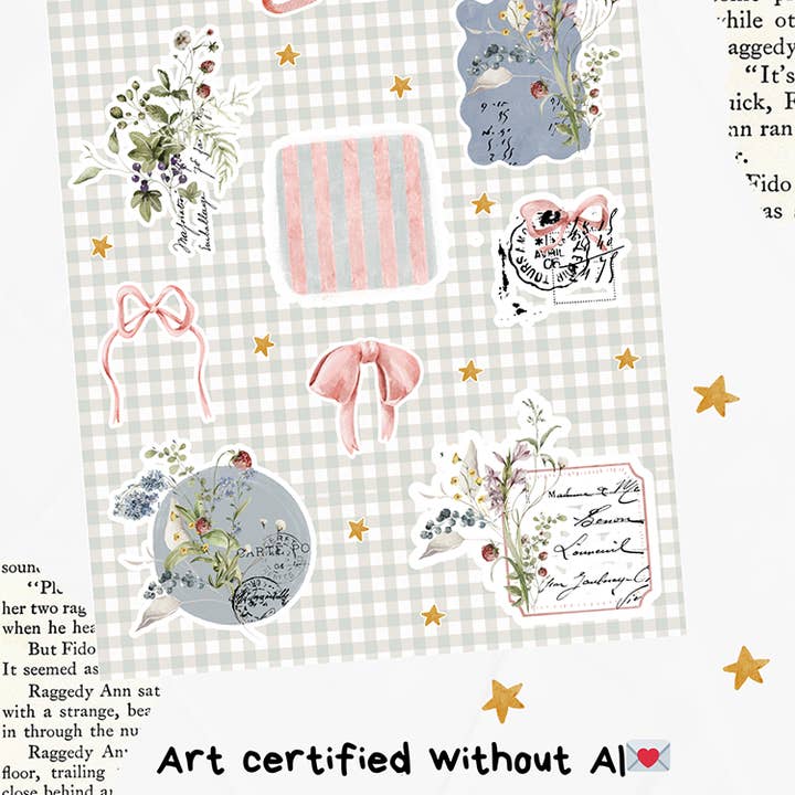 Chapteries - Wholesale Sticker - Lot de planches d'autocollants - Éphémères1