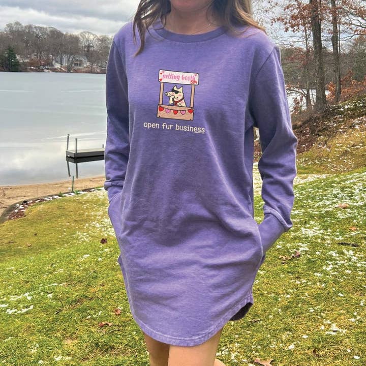 Robe Sweatshirt - Open Fur Business pour la vente par Teddy the Dog