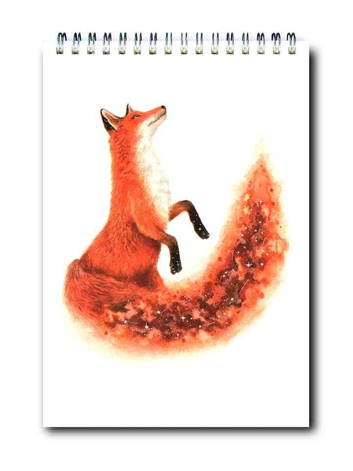 Cosmic Fox Sketchbook for wholesale by Illustrate