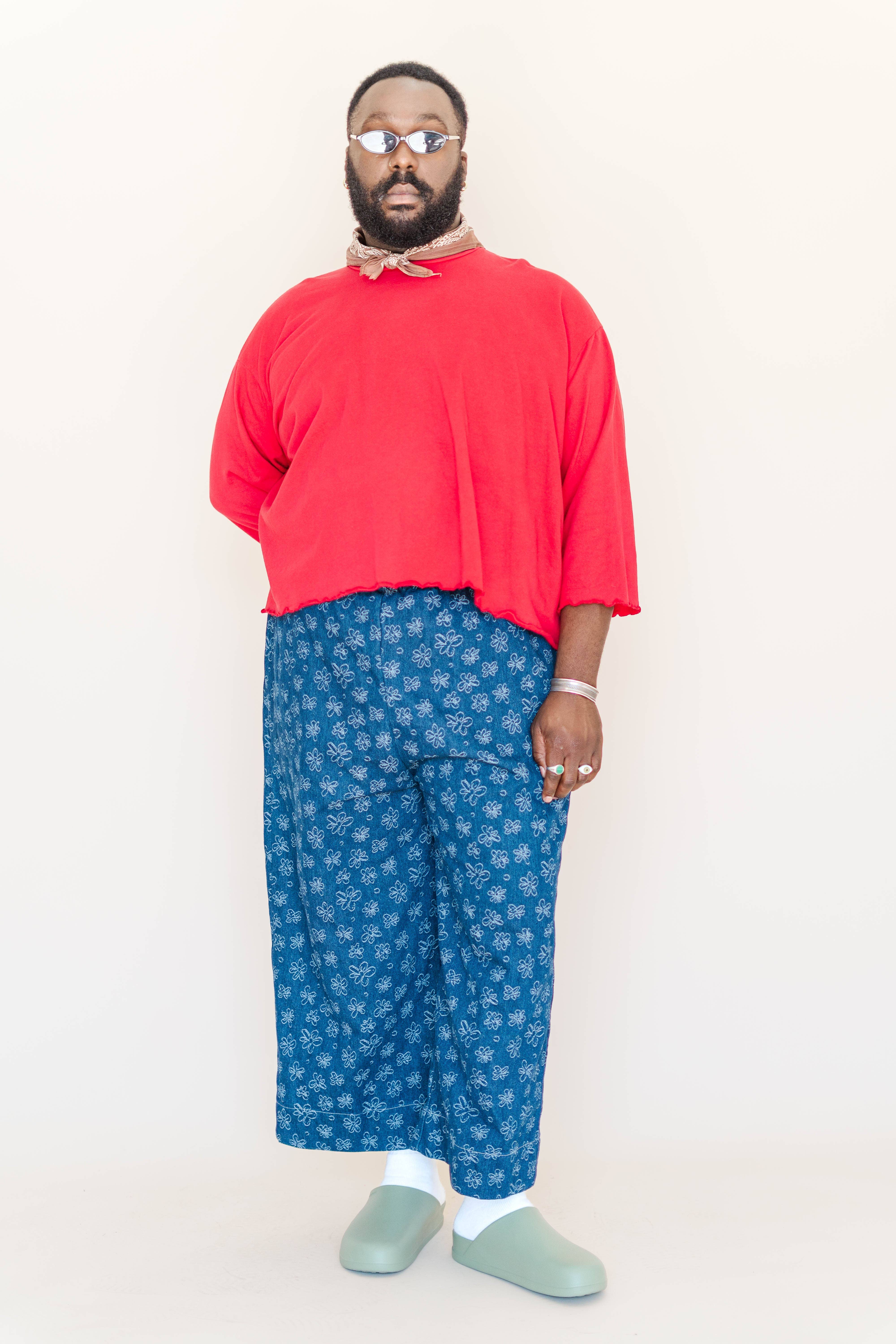 Nettle Studios - Wholesale Sweatshirt - Unisex - Size Inclusive Plus Size Gender Neutral Red Sweatshirt Tee11