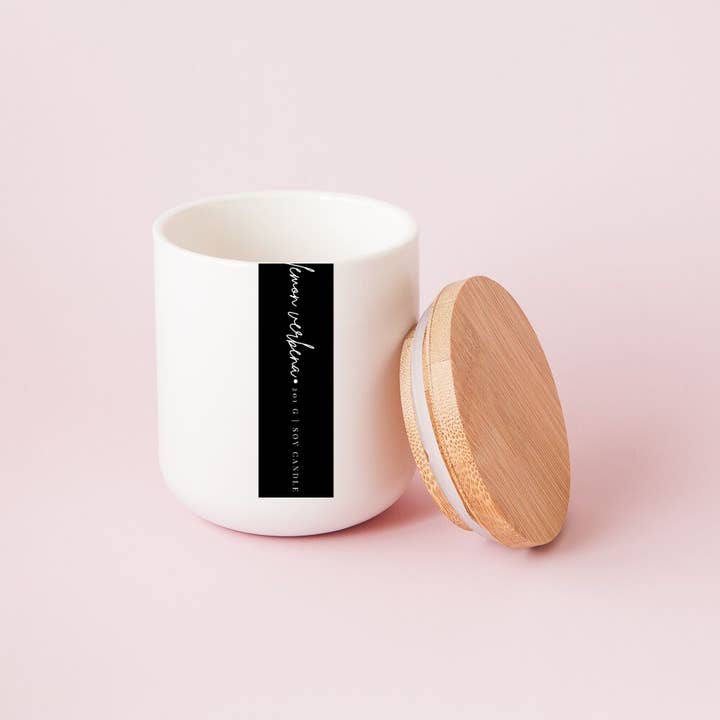 Benjamin Soap Co. - Wholesale Jar/Filled Candle - 7.1 oz glass luxury candle7