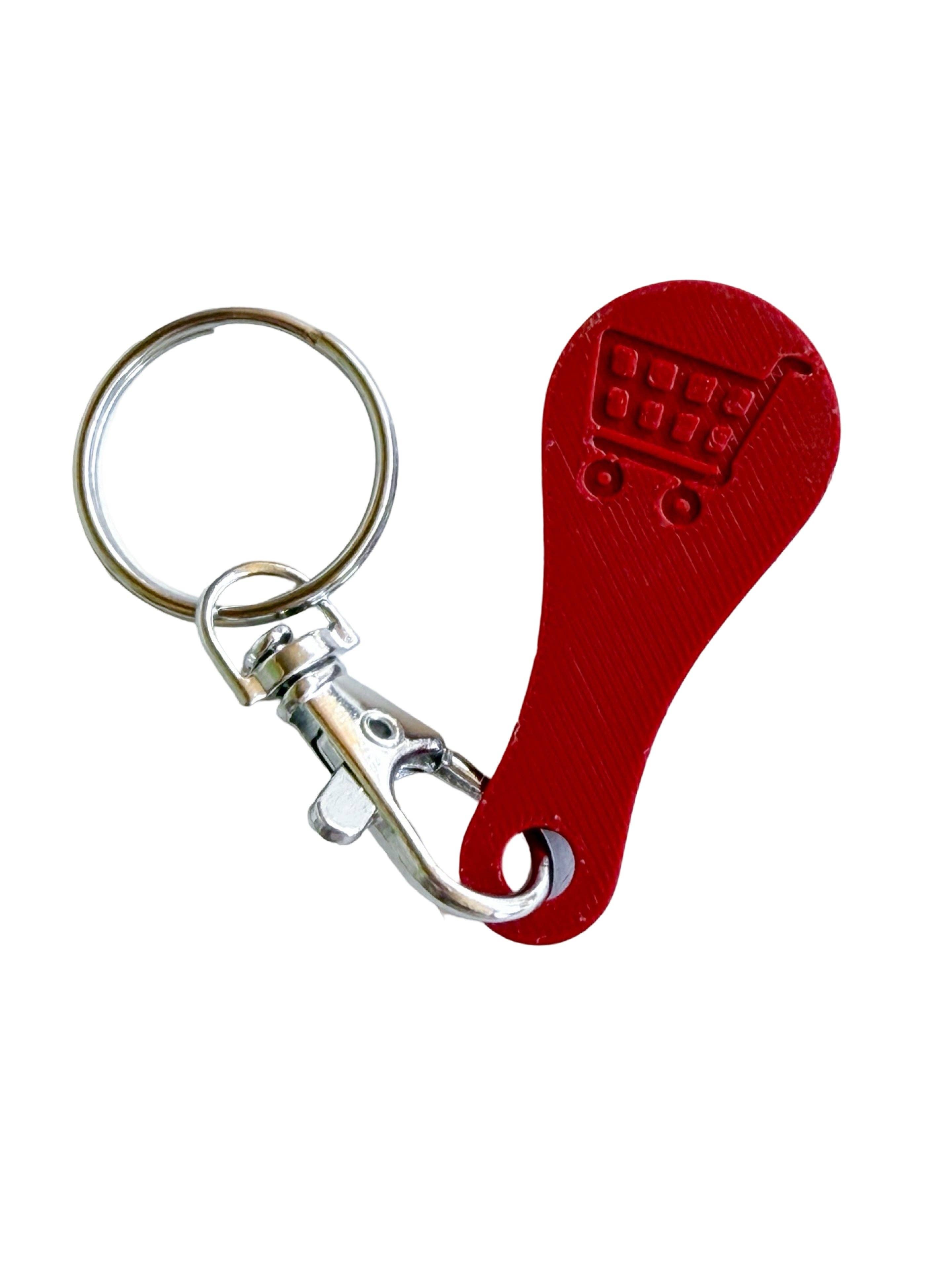 Shop Hotline - Wholesale Keychain - Unisex - Shopping Cart Quarter Saver Keychain6