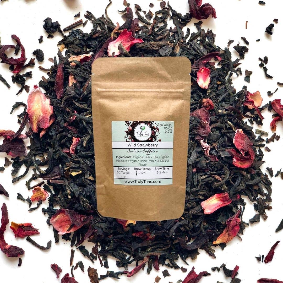 Truly Teas – wholesale Loose tea – Wild Strawberry0