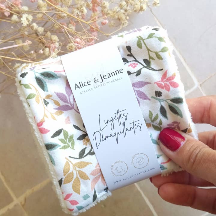 Alice et Jeanne - Wholesale Makeup Remover - Juliette X5 washable makeup remover wipes1