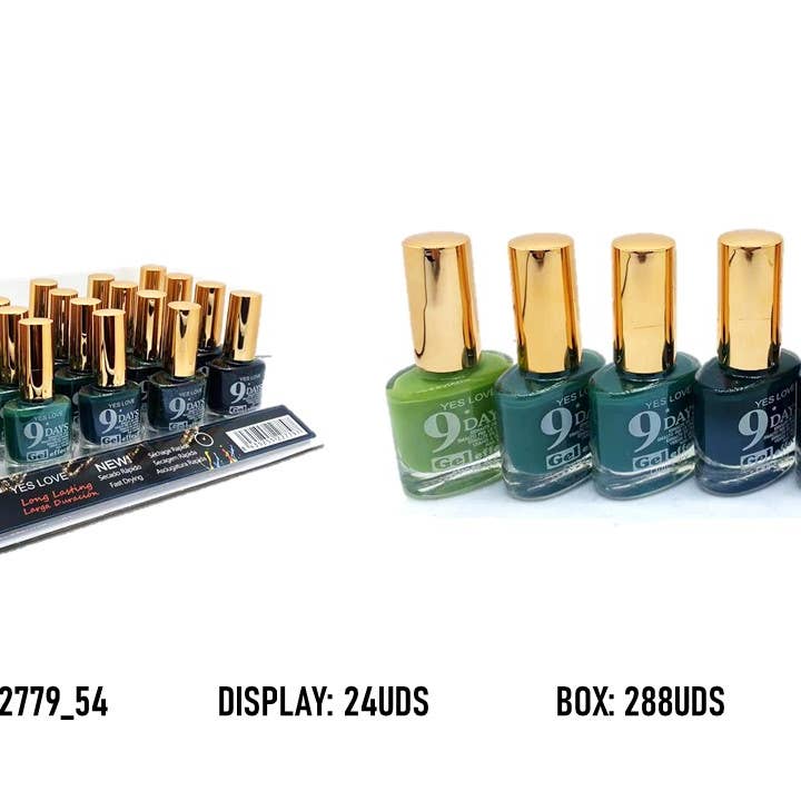 9-TAGE-GEL-EFFEKT-LACK für den Großhandel von Yes Love Cosmetics