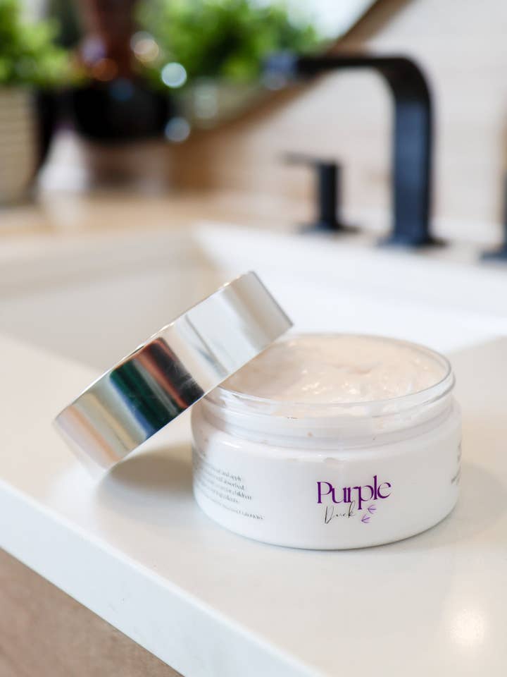 Manteiga Corporal Natural Batida – Hidratante Rico e Ultra-Hidratante para Pele Seca por atacado de Purple Duck