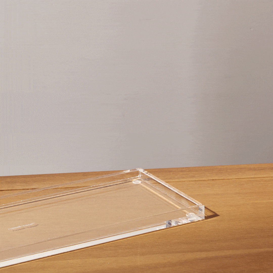 russell+hazel - Wholesale Desk Organizer - Acrylic Bloc with Lid1
