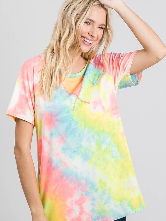 Tie-Dye T-shirt, WT9653 for wholesale by GeeGee x Lovelo